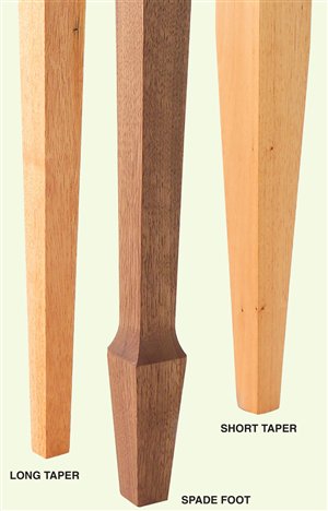 AW Extra 11/29/12 - 3 Tapered Legs on the Jointer