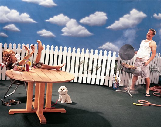 Pedestal Picnic Table