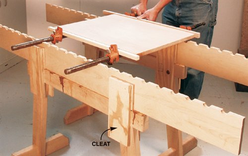 Space-Saving Clamp Rack