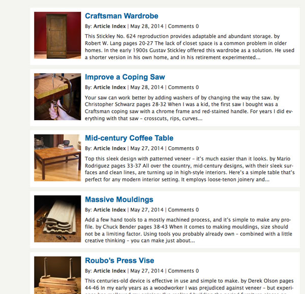 Free Articles, Videos & More in August Online Extras