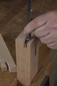 Chisel down to the baseline