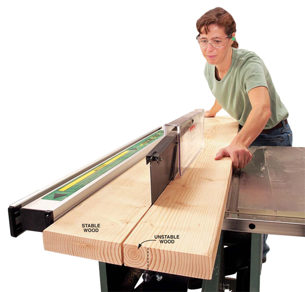 You can’t use this wood as it is. You’ve got to do some selective cutting first and then dry out the wood before making furniture with it.