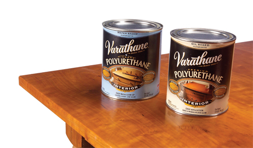 If you’re looking purely at durability, then an oil-based polyurethane is still superior, but only marginally.