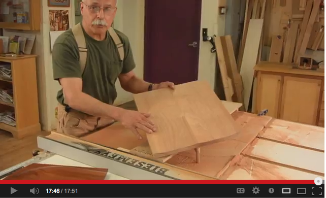 Scoop a Chair Seat on the Table Saw with Mario Rodriguez