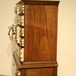spice chest, walnut, William and Mary