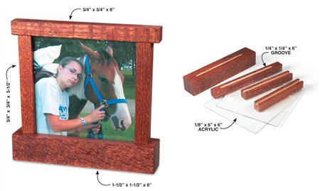 AW Extra 8/9/12 - Picture Frames From Scrap