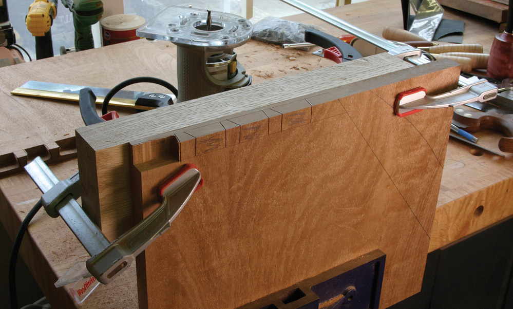 Router-enhanced Dovetails