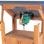 Tilt-top Router Table