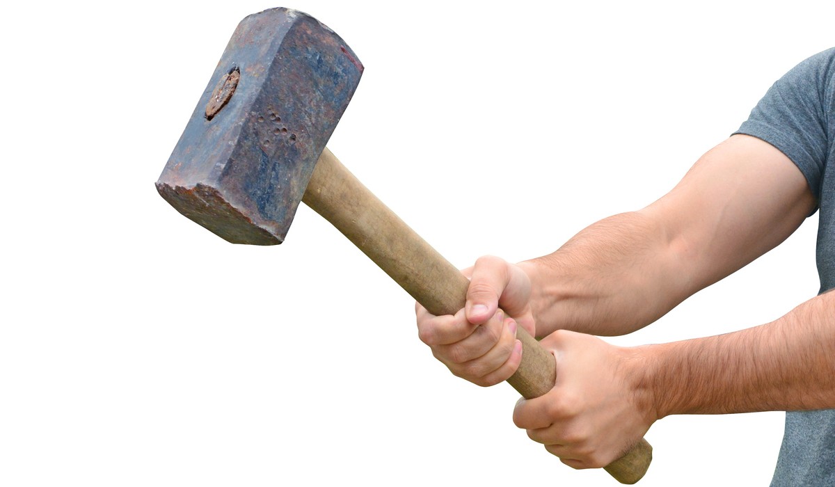 How to build a dead-blow mallet