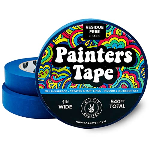 Hippie Crafter Blue Masking Tape for Painting