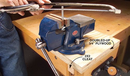 Mobile Machinistâ€™s Vise | Popular Woodworking Magazine