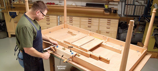 Extending Dining Table - Popular Woodworking Magazine
