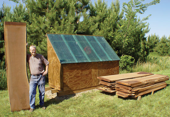 How to Build a Wood Drying Kiln 