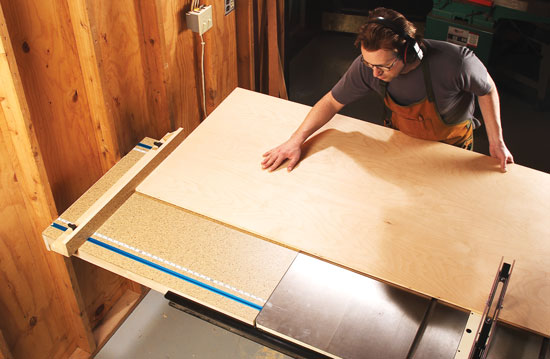 Woodnet Forums Anyone Ever Made Their Own Ts Wings - Diy Table Saw Extension Wing Plans