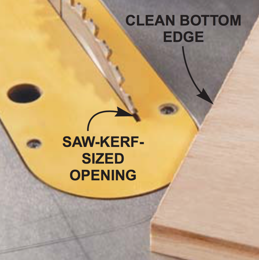 ZeroClearance Inserts Popular Woodworking