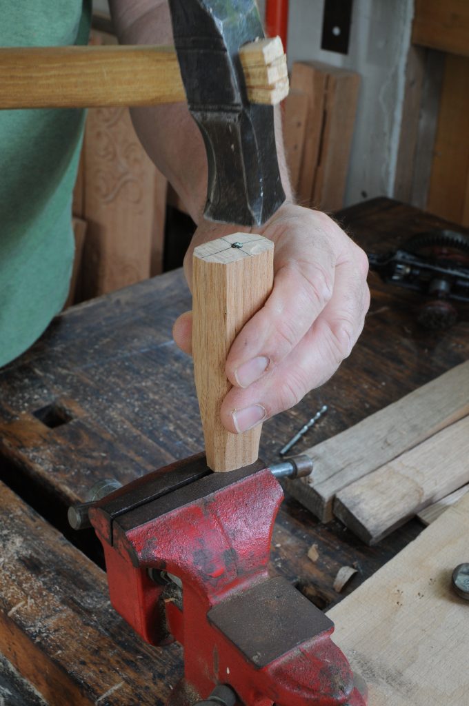 knife and sheath metal work