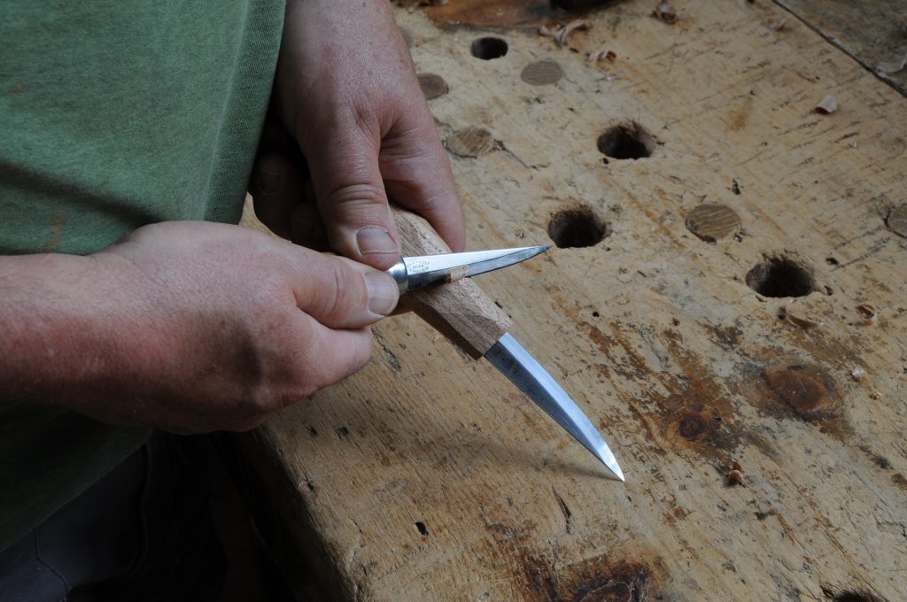 knife and sheath shaping