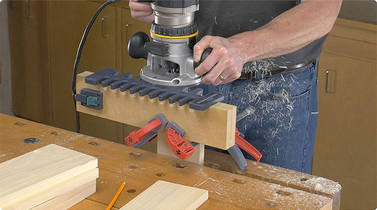 box joint and beehive jig