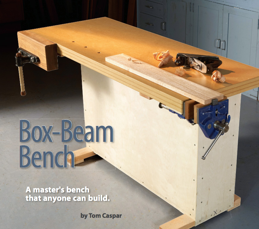 DIY Workbench Plans Box Beam Bench Popular Woodworking