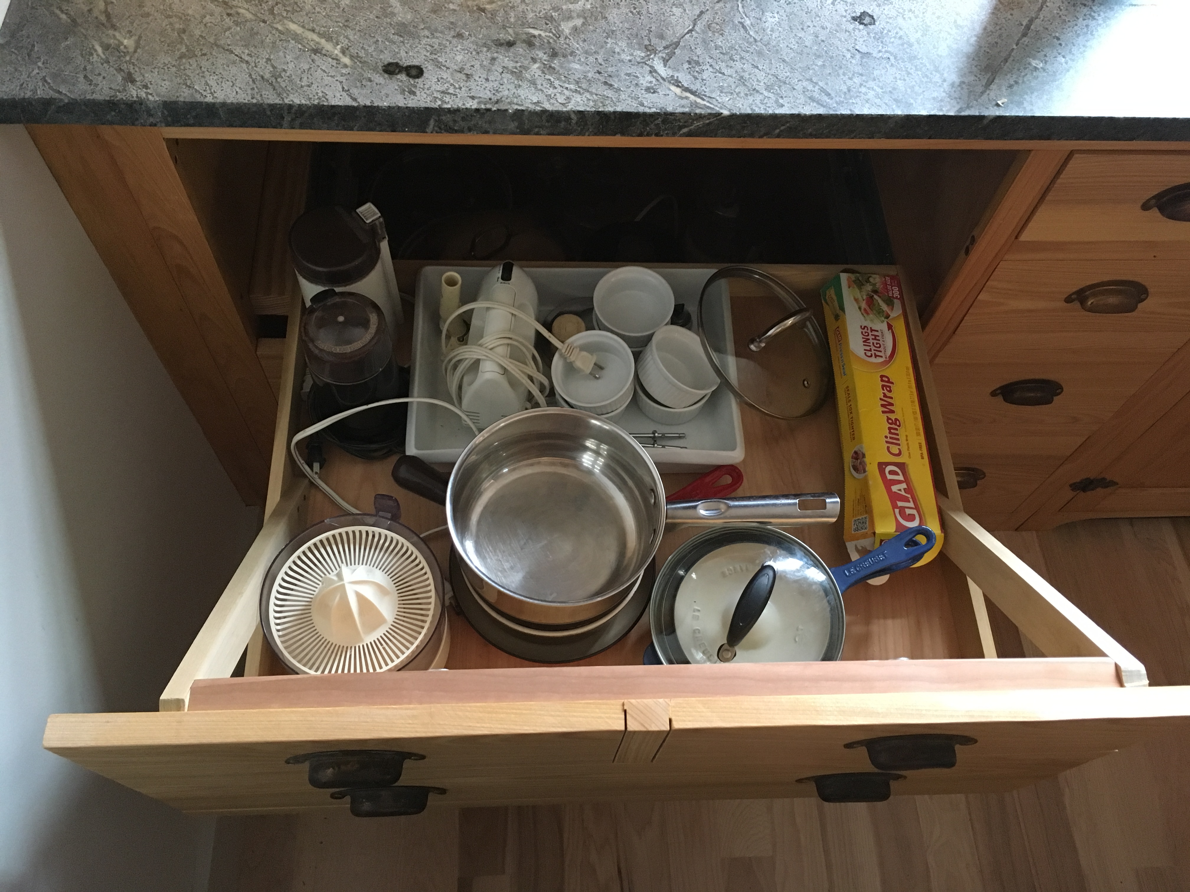 Convert a Kitchen Door Cabinet to Drawers