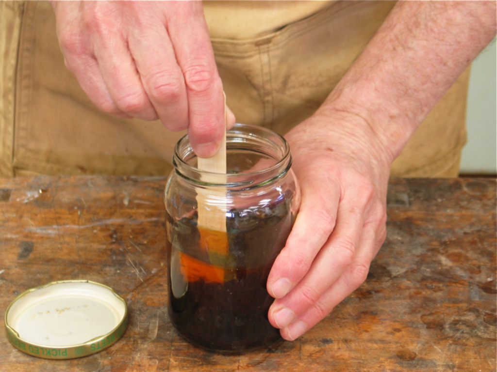 Shellac To dissolve shellac flakes you need to stir often. Popular