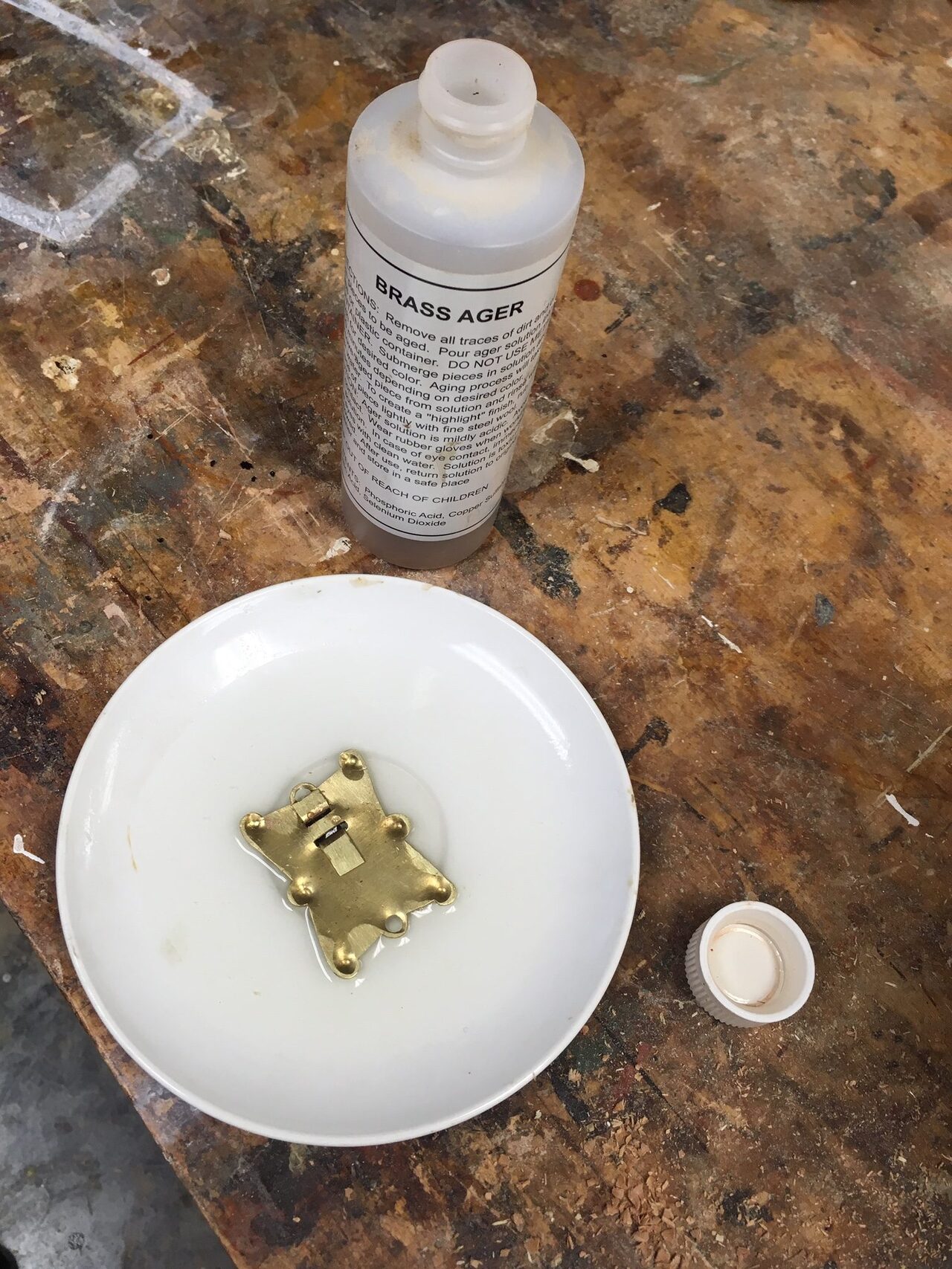 Two Techniques for Aging Brass Popular Woodworking