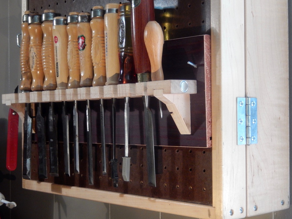 Chisel Rack for a Pegboard Part 1 Popular Woodworking
