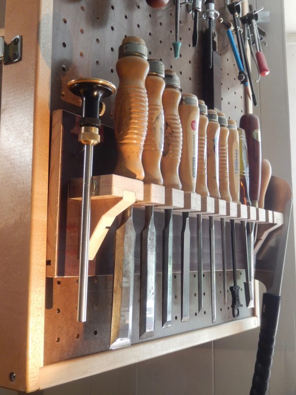 Chisel Rack for a Pegboard Part 1 Popular Woodworking