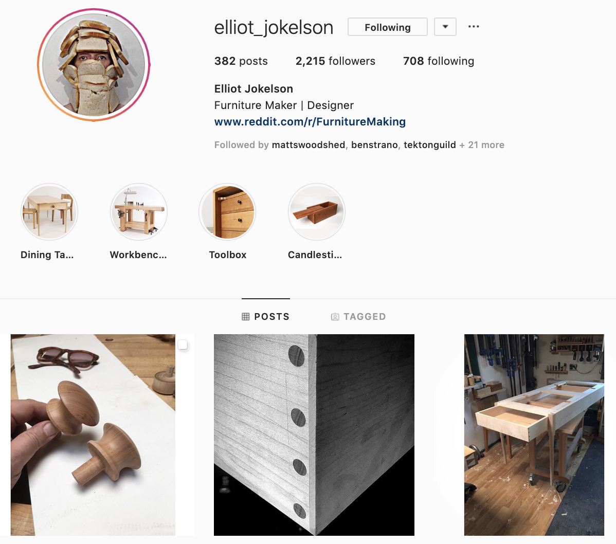 6 Amazing Woodworkers to Follow on Instagram Popular Woodworking