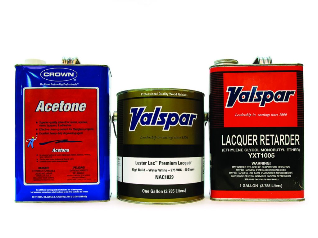 Acetone in the Popular Woodworking