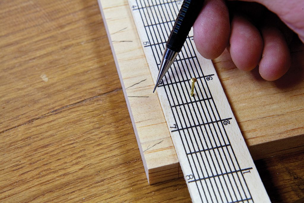 Dovetail Ruler Trick Popular Woodworking