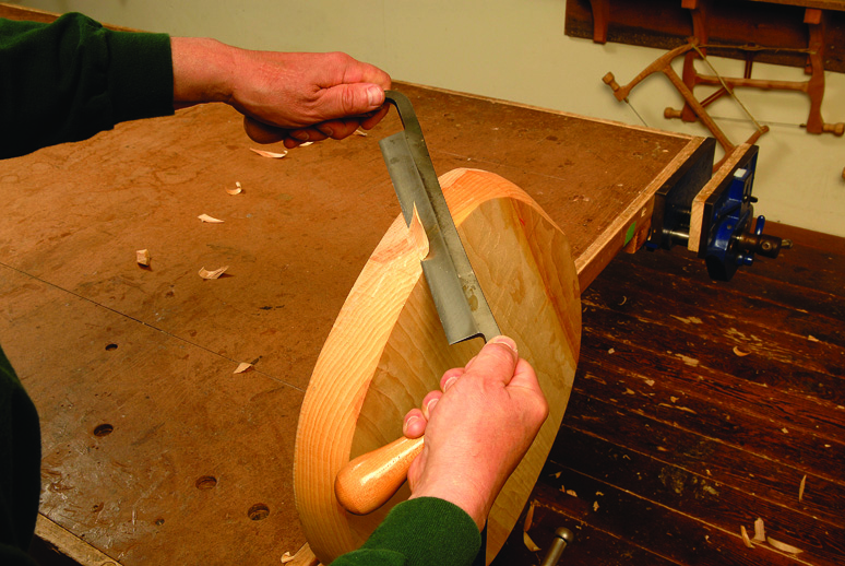 How to Use a Drawknife