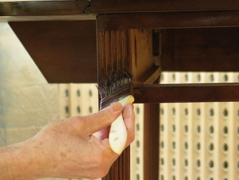 Wipe, Don’t Brush Stain Popular Woodworking