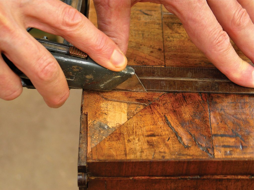 Repairing Veneer on Antique Furniture Popular Woodworking