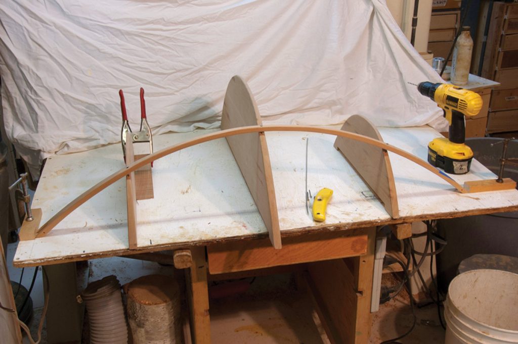 Bow Shelves Popular Woodworking