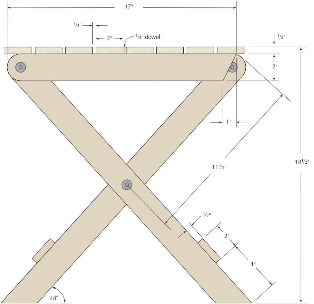 Wood Folding Table Plans