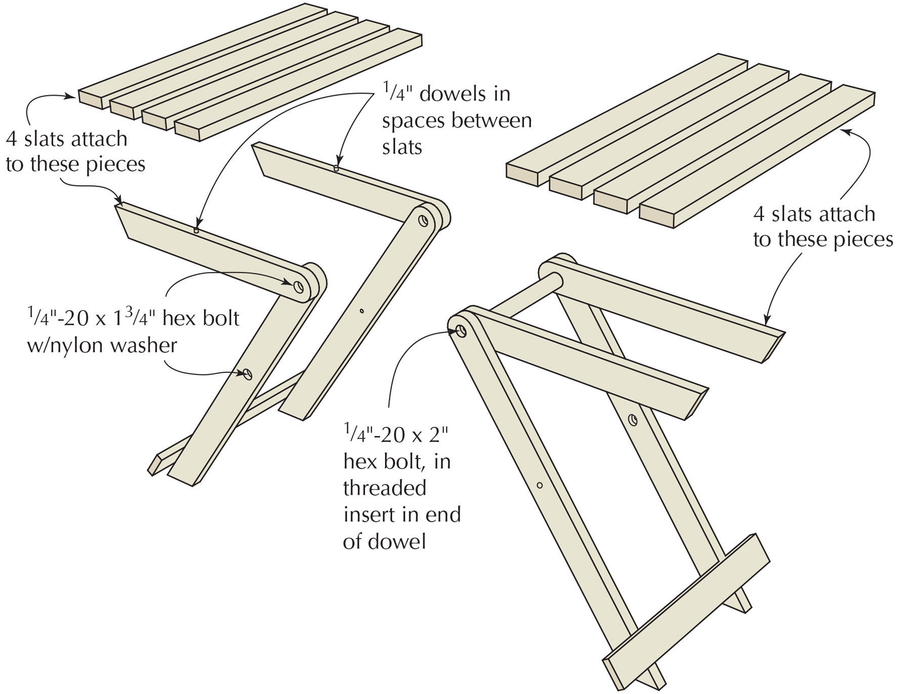 Portuguese Folding Table Popular Woodworking