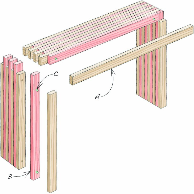 FingerJoint Table Popular Woodworking