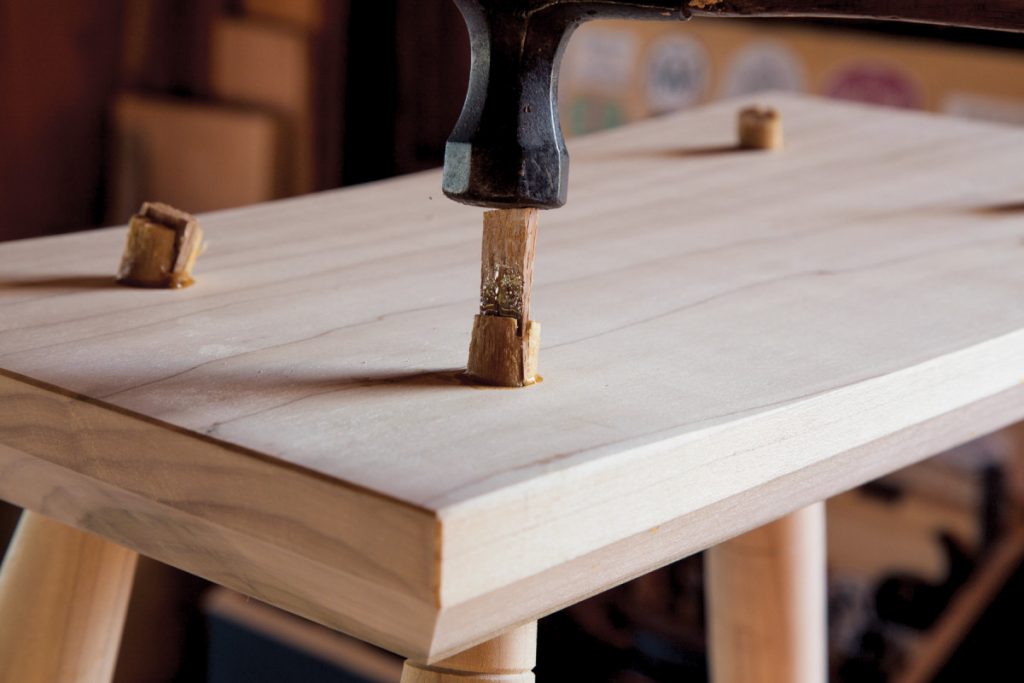 ShintoInspired Bar Stools Popular Woodworking