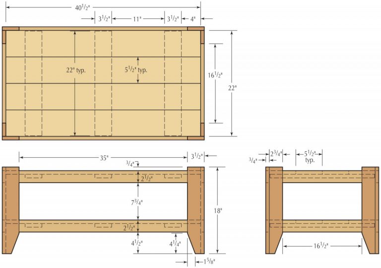 Simple Coffee Table Popular Woodworking