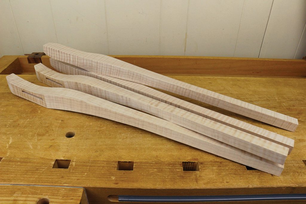 Designing and Building Curved Furniture Legs