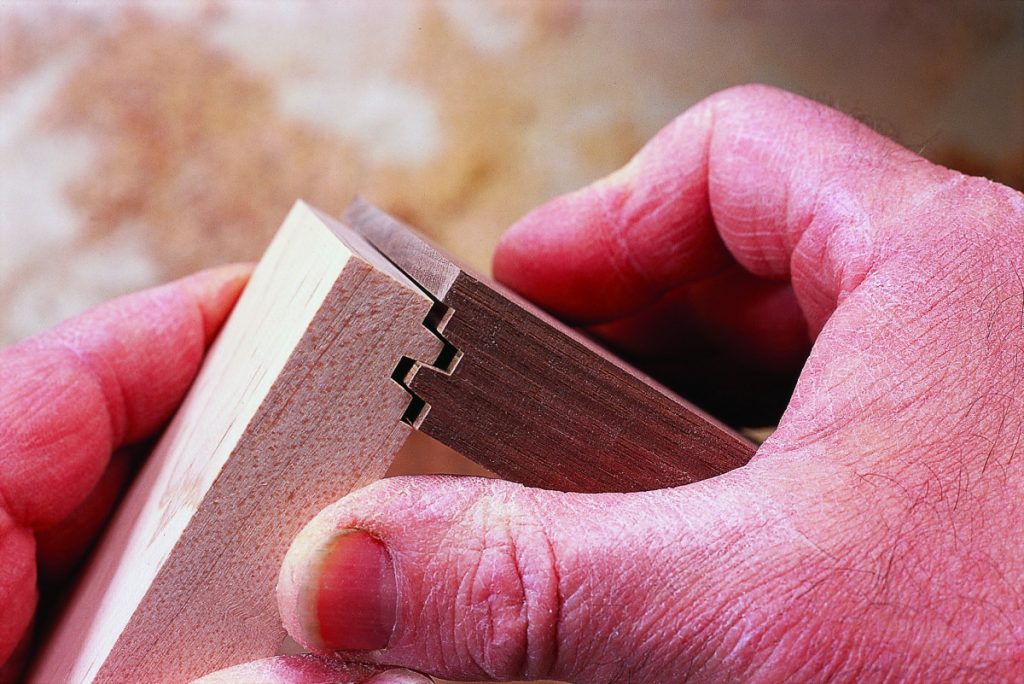 Lock Joint Holds Drawers Tight Popular Woodworking