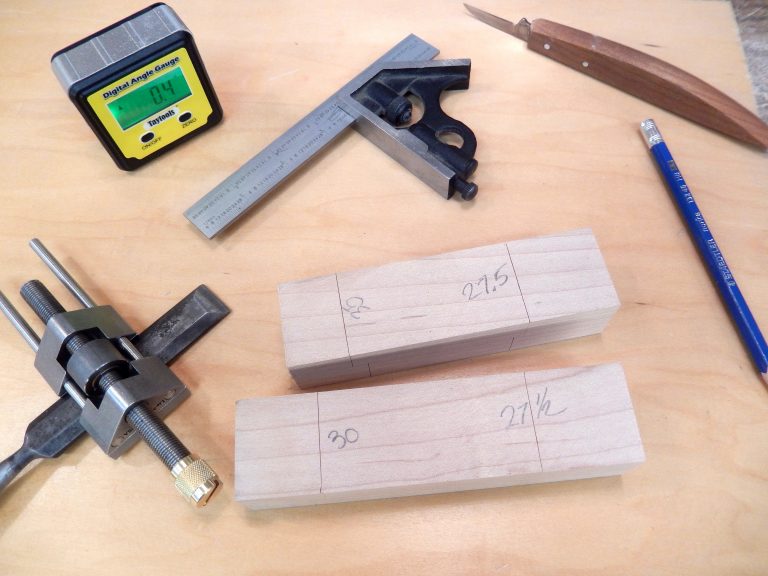 Make a Honing Guide Angle Setting Jig Popular Woodworking