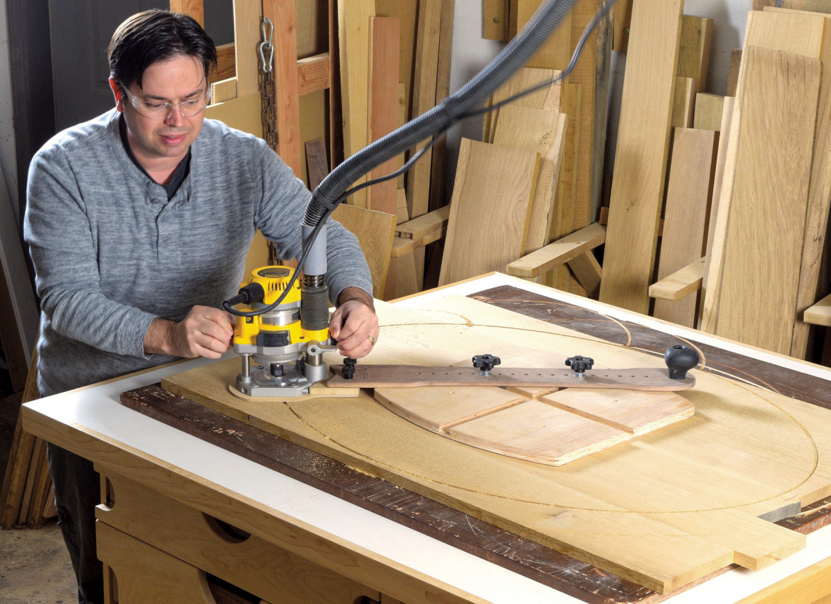 Make an Ajdustable Router Jig for Squares