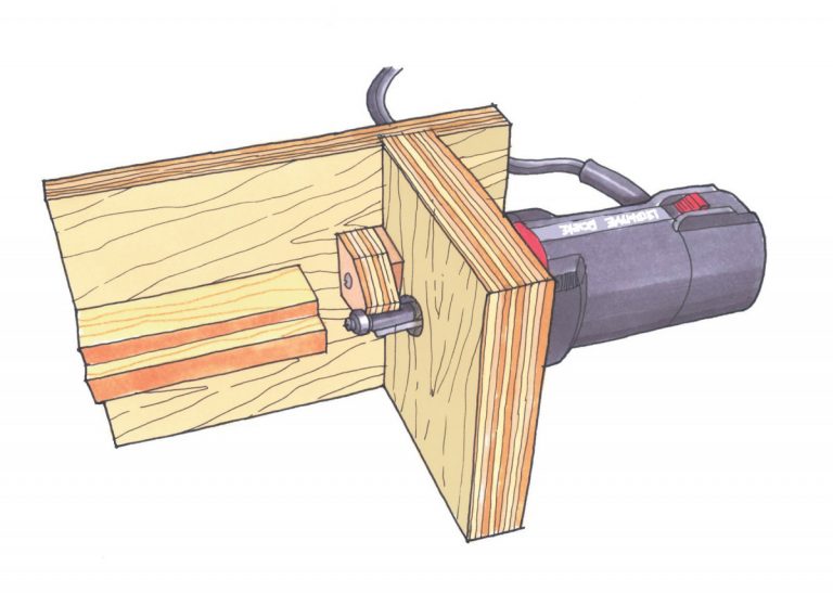 Shopmade Jig for Trimming Laminate Popular Woodworking