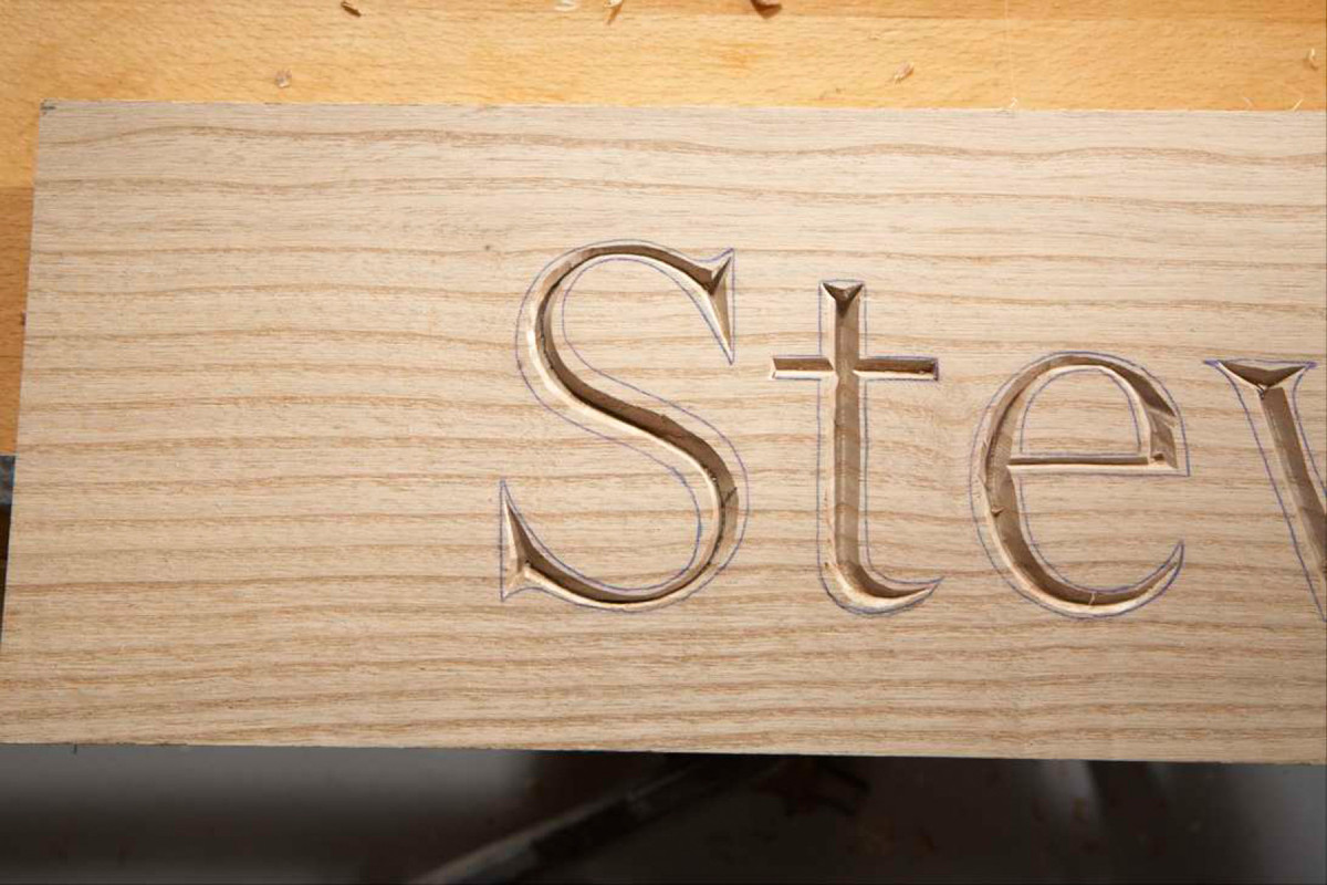 Wood Letters, CNC Machined, Wood Numbers