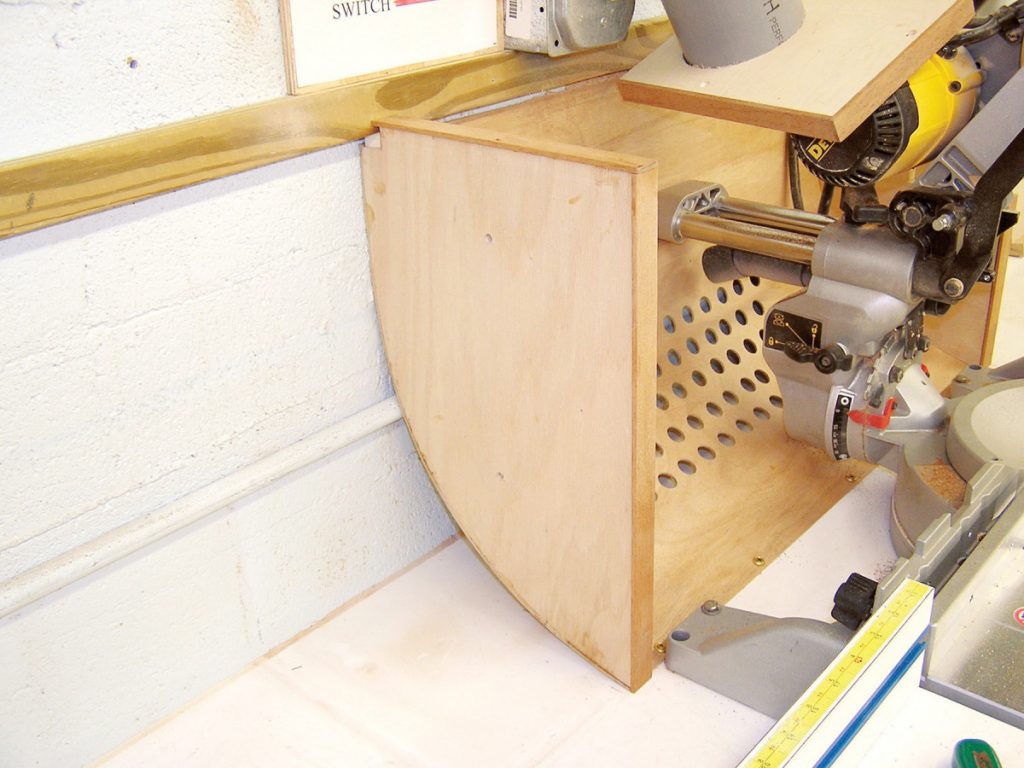 Miter Saw Dust Collection Box Popular Woodworking