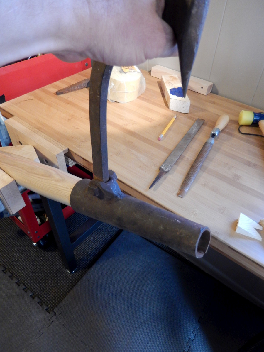 Turning Over Restoring an Old Peavey Popular Woodworking