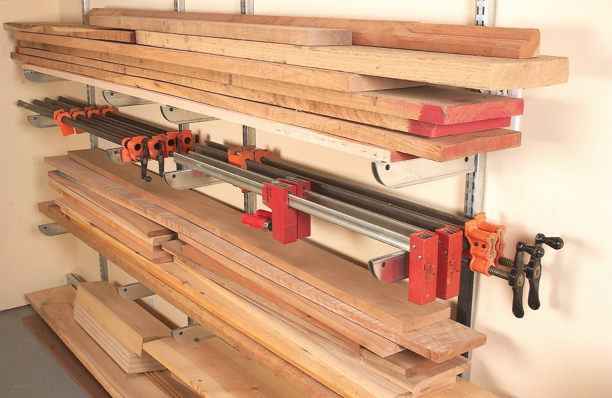 7 Ways to Store Clamps Popular Woodworking