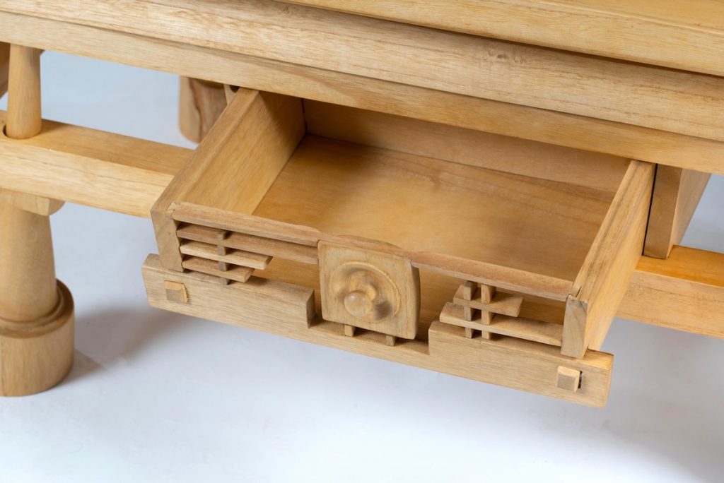 Dan Dragon's Torii Table Part 4: Drawer, Finish, and Assembly